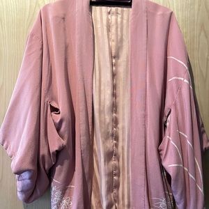 Japanese silk kimono